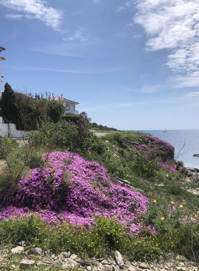 Beachfront Duplex With Terrace And Sea Views - Cadaqués Eksteriør bilde
